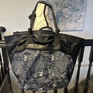 LuluLemon Leather tote‎ bag #3146